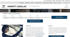 Desktop Screenshot of dimmittcadillac.com